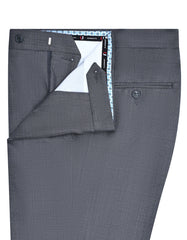 D Grey Texture Formal Trouser Tailored Smart Fit FT516S-32