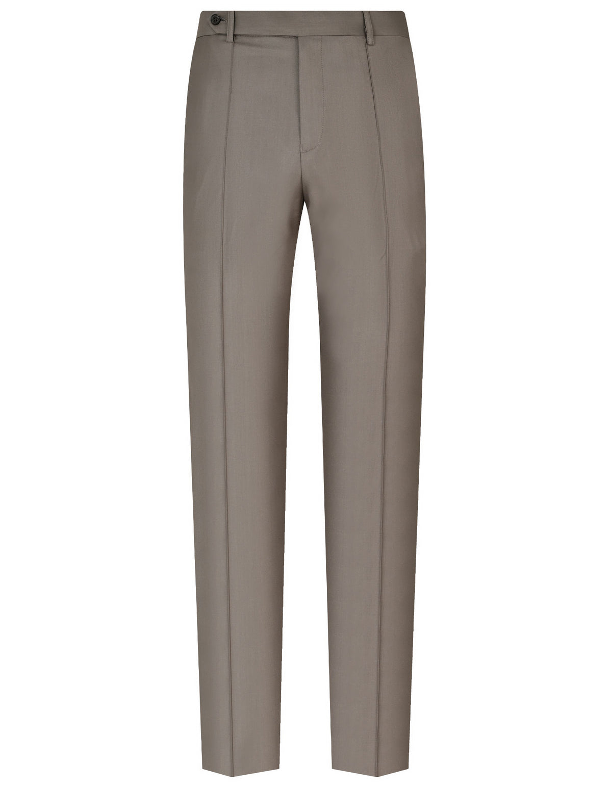 Beige Plain Formal Trouser Tailored Smart Fit FT520S-30