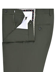 Olive Plain Formal Trouser Classic Fit FT521-1C-32