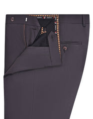 Chocolate Plain Formal Trouser Smart Fit FT522-2S-32