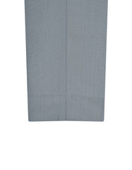 Grey Plain Classic Fit Formal Trouser