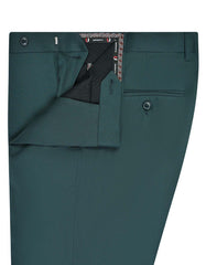 Teal Plain Formal Trouser Classic Fit FT531C-32