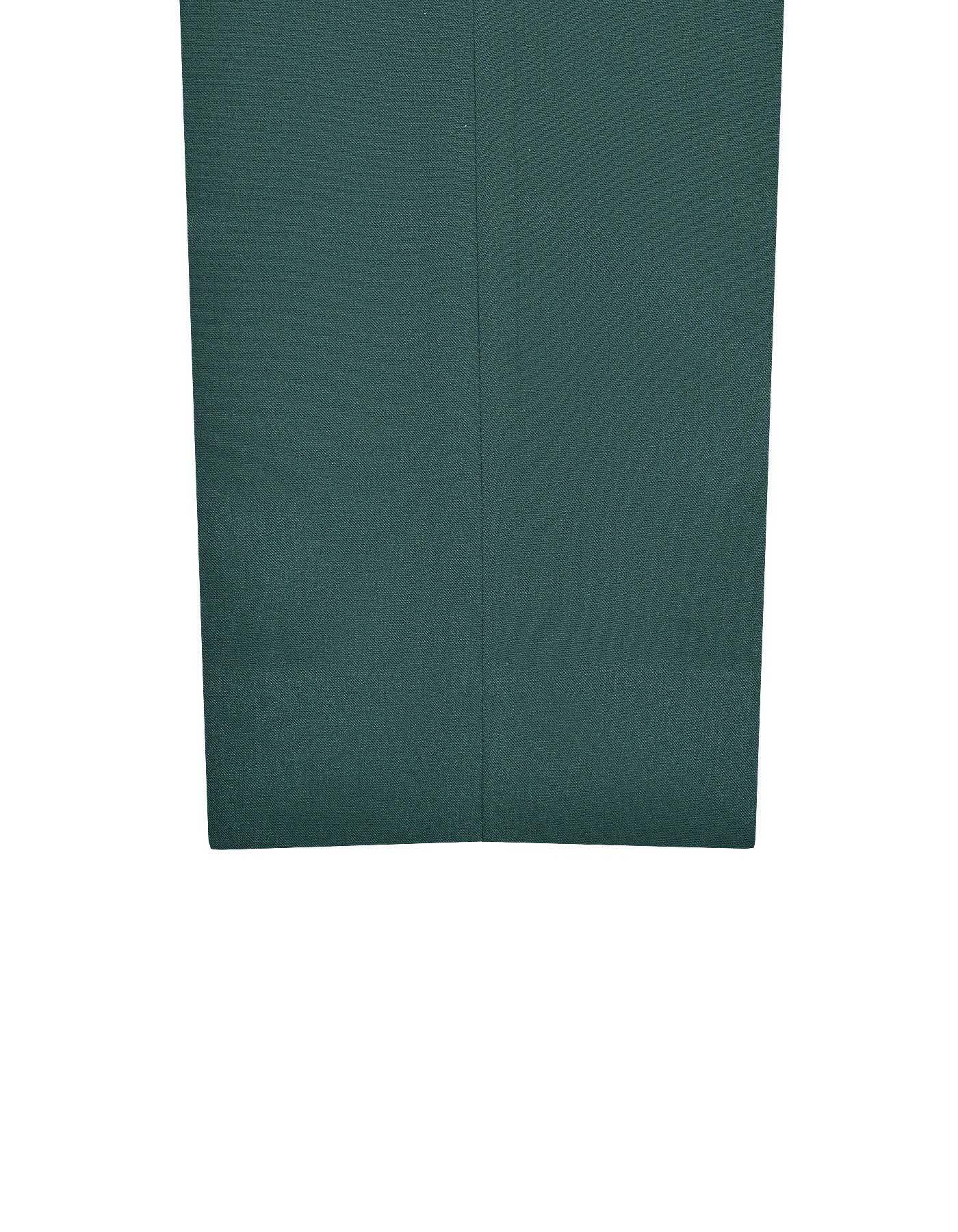 Teal Plain Formal Trouser Smart Fit FT531S-34