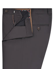 Chocolate Plain Formal Trouser Classic Fit FT537-1C-32