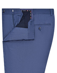 Blue Plain Formal Trouser Smart Fit FT550-1S-32