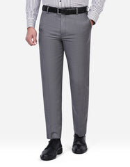 Grey Texture Formal Trouser Classic Fit FT553-1C-30