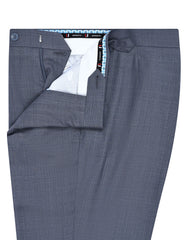 Grey Plain Formal Trouser Classic Fit FT553C-34