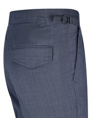 Grey Plain Formal Trouser Tailored Smart Fit FT553S-32