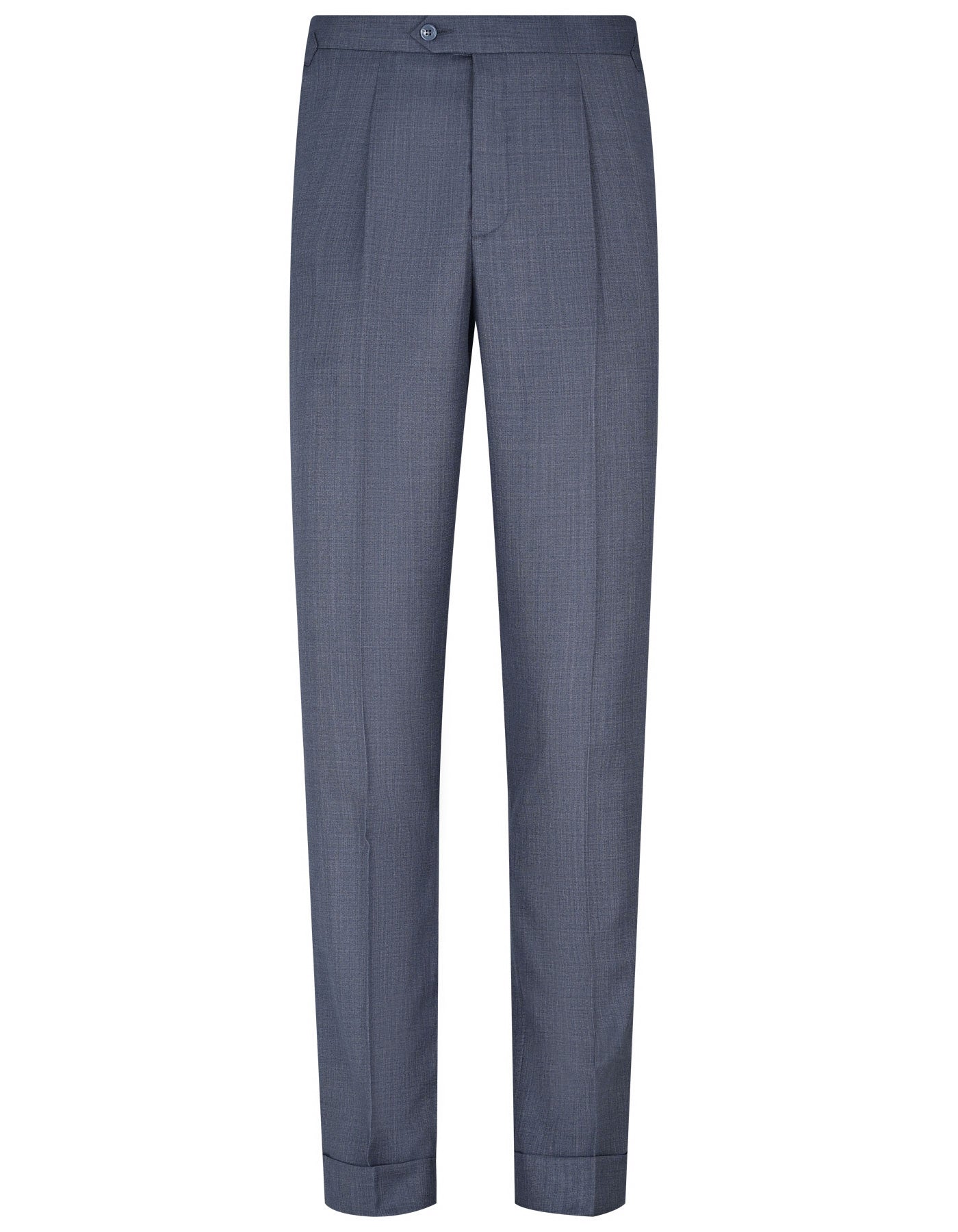 Grey Plain Formal Trouser Tailored Smart Fit FT553S-30
