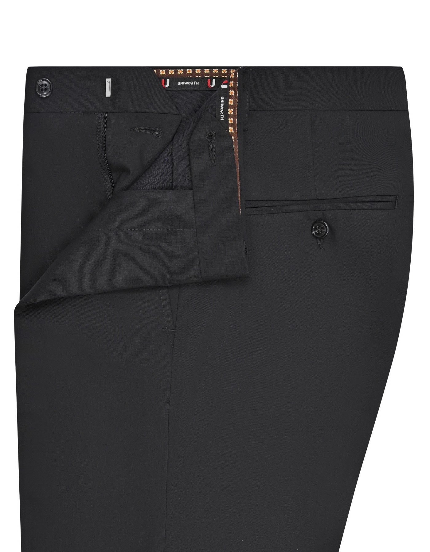 Black Plain Formal Trouser Classic Fit FT567-3C-32