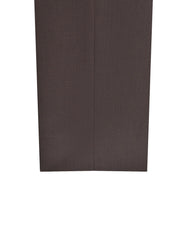 Chocolate Plain Formal Trouser Tailored Smart Fit FT573S-34