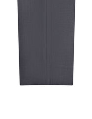 D Charcoal Plain Formal Trouser Smart Fit FT577S-34