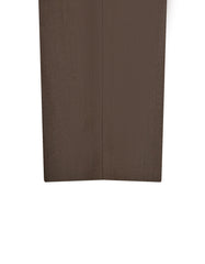 Brown Plain Formal Trouser Classic Fit FT578C-34