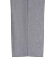 Grey Plain Formal Trouser Tailored Smart Fit FT586-1S-34