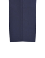 Navy Plain Formal Trouser Classic Fit FT599C-34