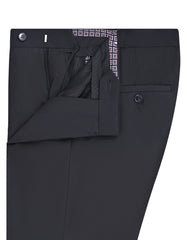 Black Plain Formal Trouser Classic Fit FT611-1C-32