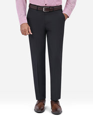 Black Plain Formal Trouser Classic Fit FT611-1C-30