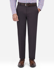 Chocolate Plain Formal Trouser Classic Fit FT614-1C-30