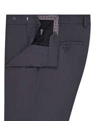 Charcoal Plain Formal Trouser Classic Fit FT615-1C-32