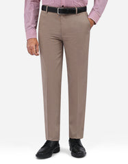 Beige Texture Formal Trouser Classic Fit FT619C-30