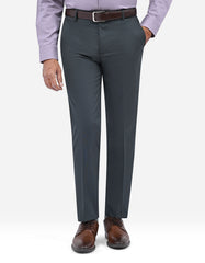 D Green Texture Formal Trouser Tailored Smart Fit FT620-1S-30