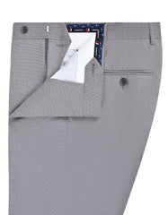 L Grey Texture Formal Trouser Tailored Smart Fit FT621-1S-32