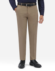 Khaki Texture Formal Trouser Tailored Smart Fit FT623-1S-30