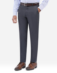 D Grey Texture Formal Trouser Tailored Smart Fit FT624S-30