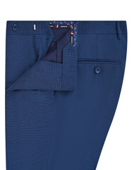 Navy Texture Formal Trouser Tailored Smart Fit FT625S-32