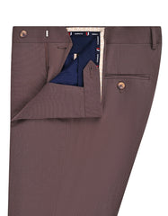 Chocolate Texture Formal Trouser Tailored Smart Fit FT626S-32