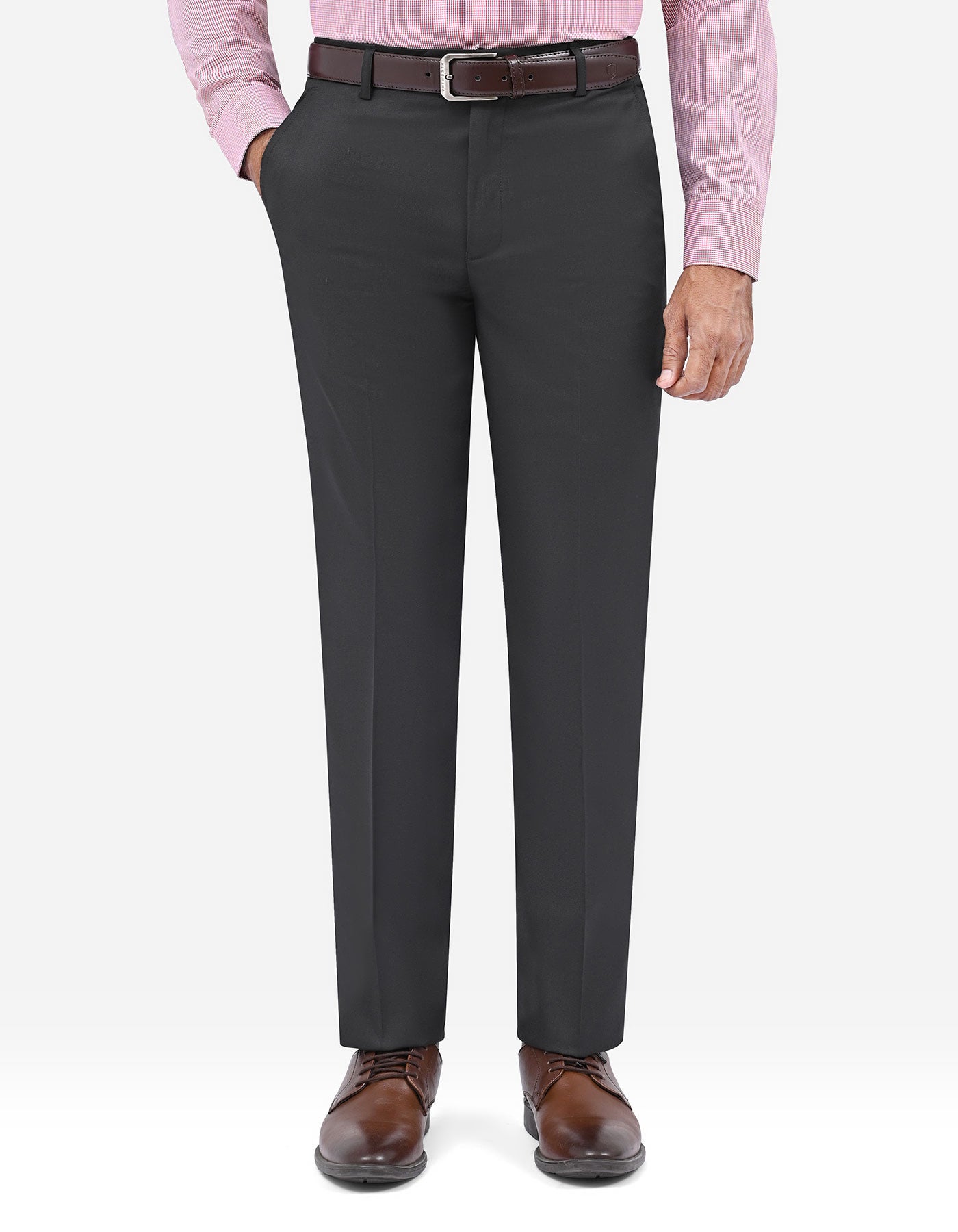 Black Texture Formal Trouser Classic Fit FT630-1C-30