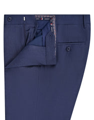Navy Texture Formal Trouser Tailored Smart Fit FT631-1S-32