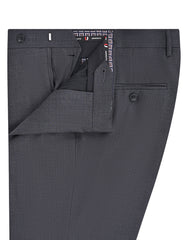 Charcoal Texture Formal Trouser Tailored Smart Fit FT633-1S-32