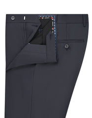 Charcoal Plain Formal Trouser Smart Fit FT642S-34