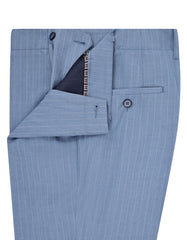 Blue Stripe Formal Trouser Classic Fit FT648-1C-32
