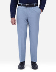 Blue Stripe Formal Trouser Classic Fit FT648-1C-30