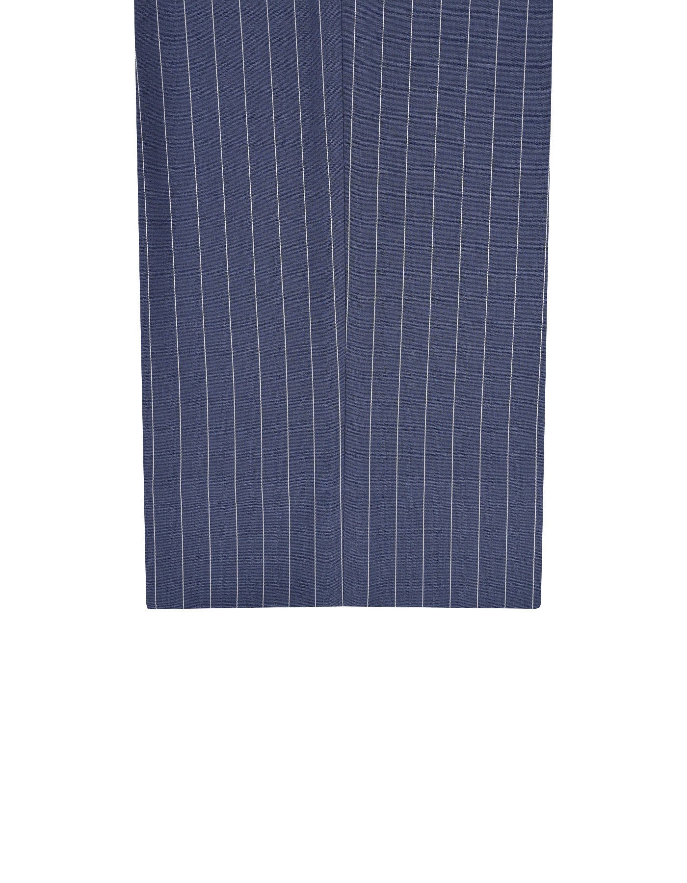 Navy Stripe Formal Trouser Classic Fit FT651C-34