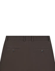 Chocolate Classic Fit Cotton Trouser FTC2402-1C-36