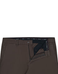 Chocolate Classic Fit Cotton Trouser FTC2402-1C-34