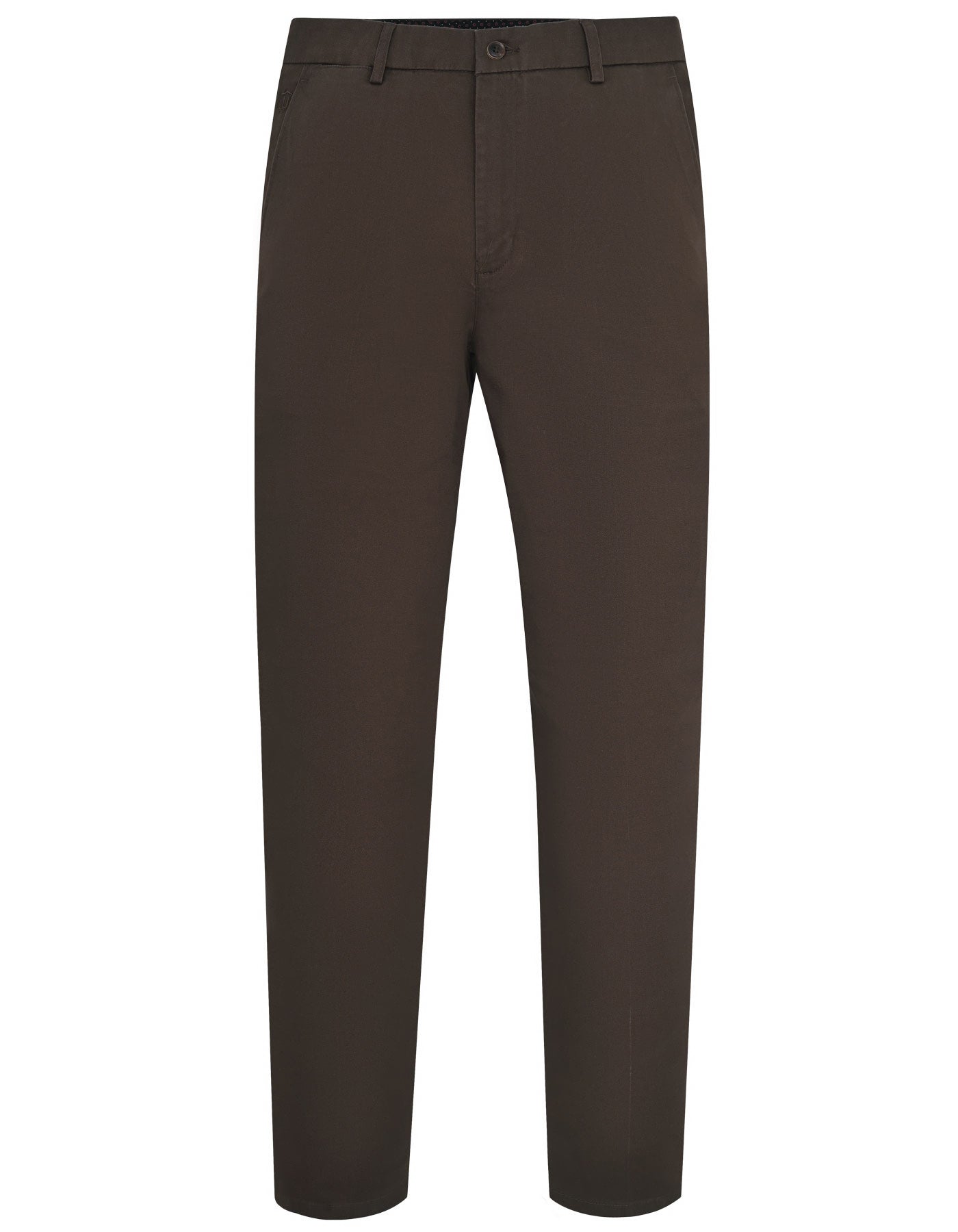 Chocolate Classic Fit Cotton Trouser FTC2402-1C-32