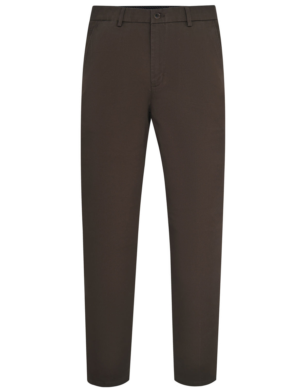 Chocolate Smart Fit Cotton Trouser FTC2402-1S-32