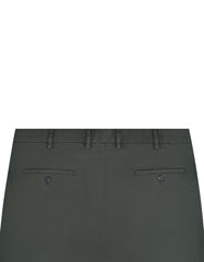 Olive Smart Fit Cotton Trouser FTC2412S-34