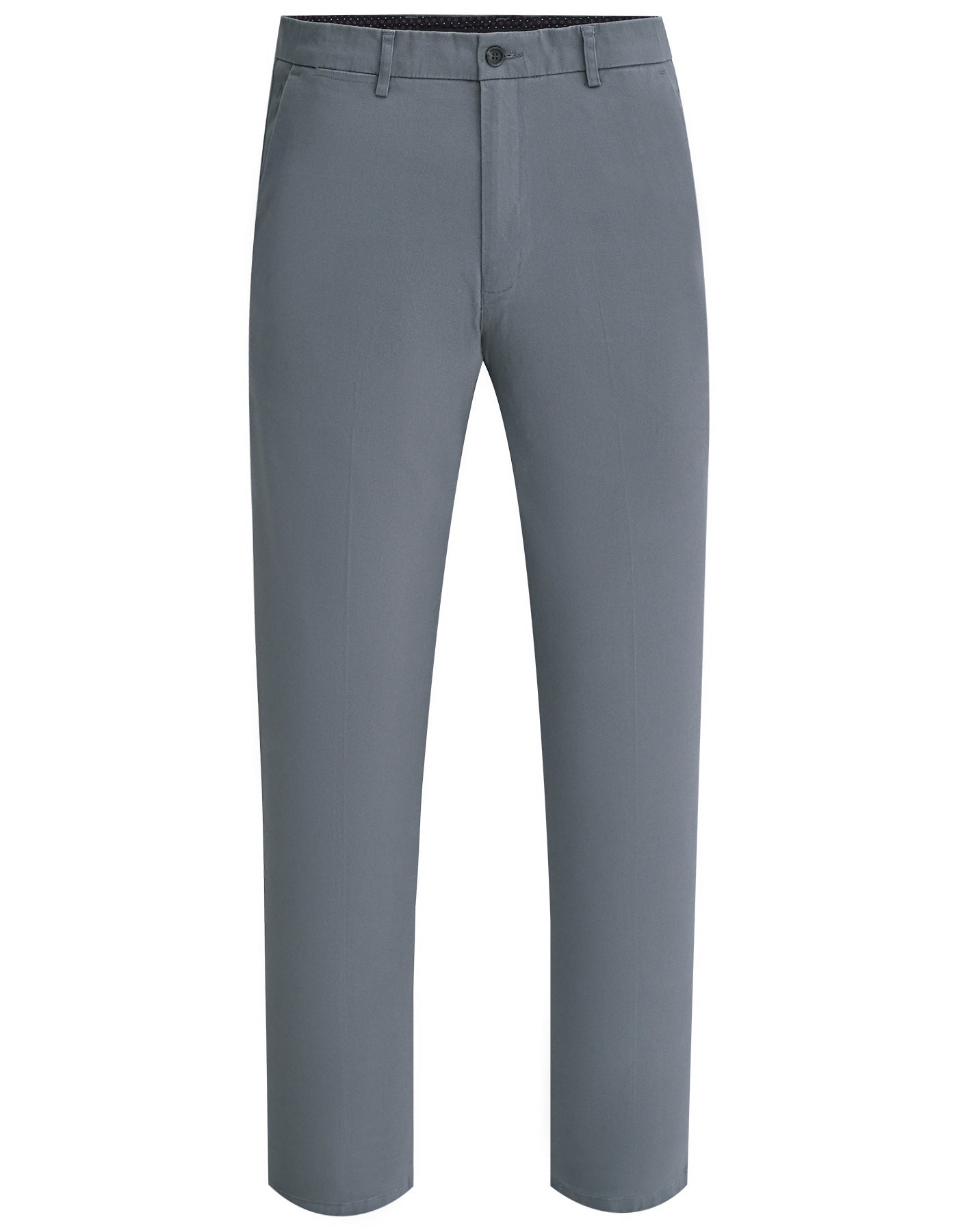 Grey Classic Fit Cotton Trouser FTC2413C-28