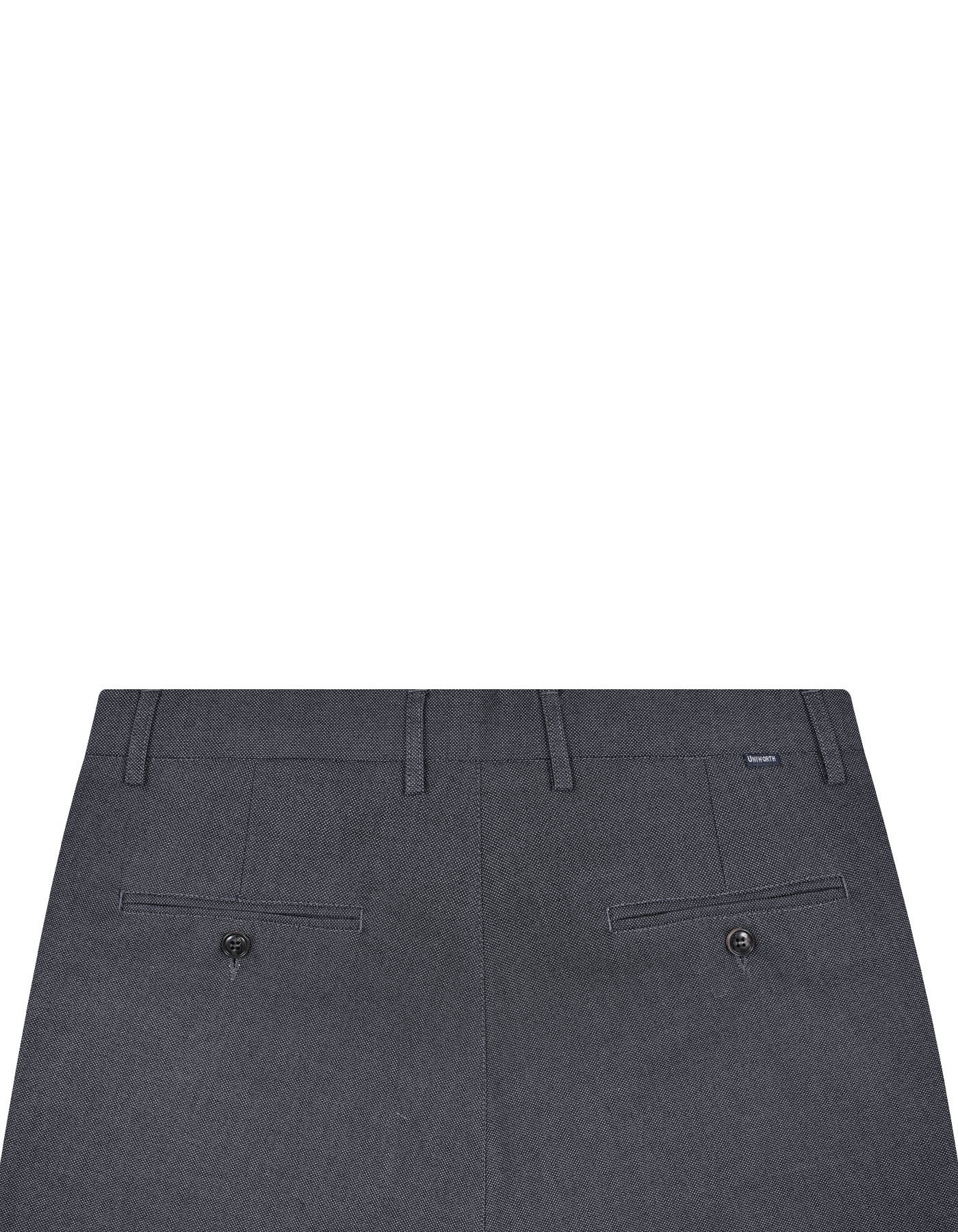 Charcoal Classic Fit Cotton Trouser FTC2421C-32
