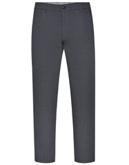 Charcoal Classic Fit Cotton Trouser FTC2421C-28