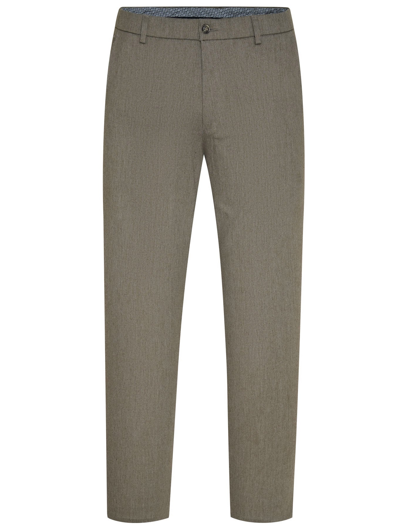 Olive Classic Fit Cotton Trouser FTC2427C-32