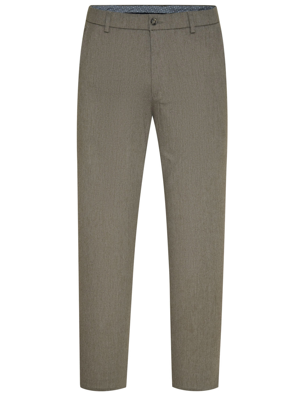 Olive Classic Fit Cotton Trouser FTC2427C-32