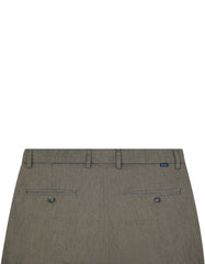 Olive Smart Fit Cotton Trouser FTC2427S-36