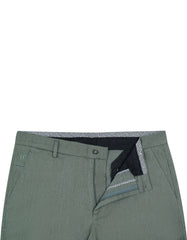 L Olive Smart Fit Cotton Trouser FTC2429S-34