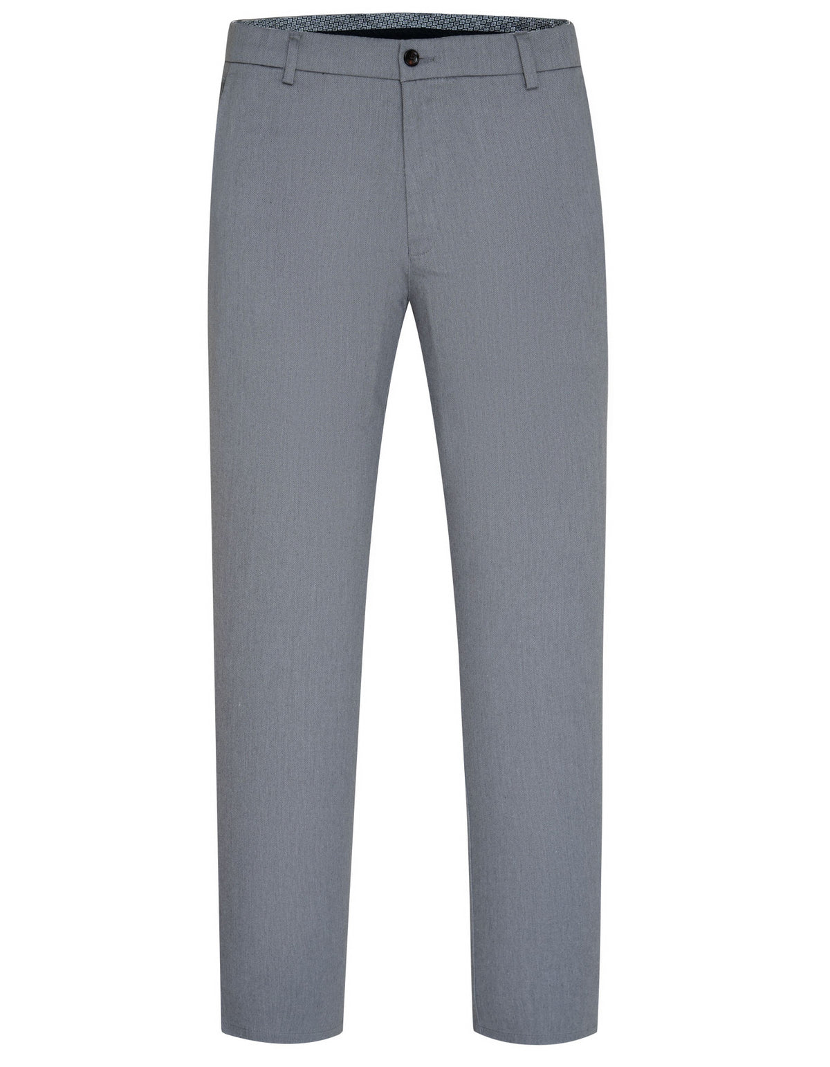 Grey Classic Fit Cotton Trouser FTC2430C-32